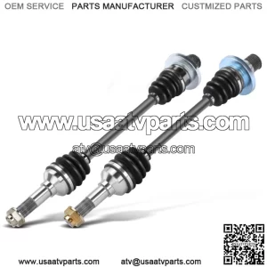 2x New 4x4 Rear Left & Right CV Axle Shaft for Yamaha Rhino 450 660 2004-2009