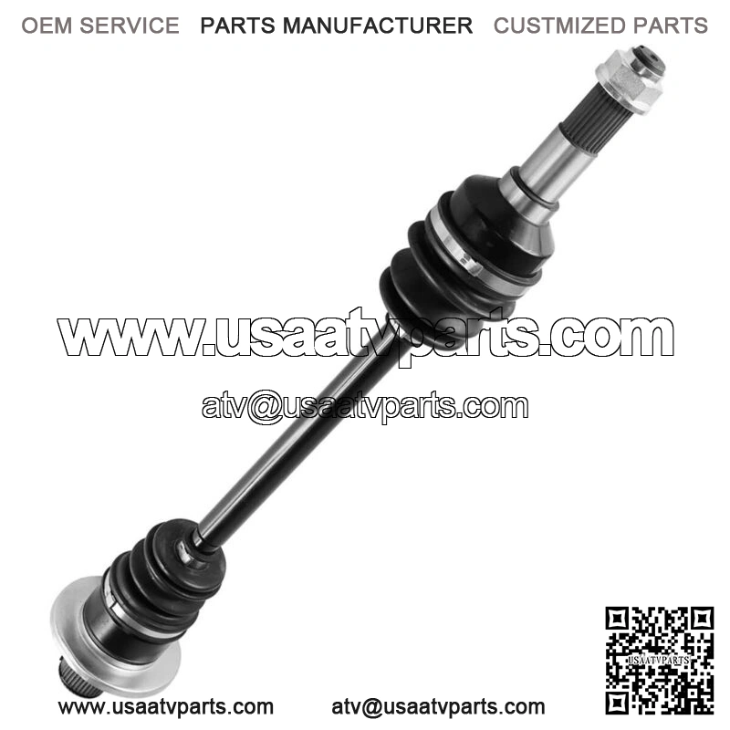 Rear CV Axle Shafts Pair for Yamaha YXR66F Rhino 660 2006-2009 YXR45F Rhino 450 (For: Yamaha) - Image 3