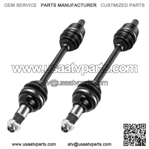 2x Rear For Yamaha Grizzly 700 2007-2013 Grizzly 550 2009-2014 CV Axle Shafts (For: Yamaha)