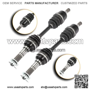 2* Front Left Right For 1999-2001 Yamaha Big Bear 400 Big Bear 350 CV Axle Shaft (For: Yamaha)