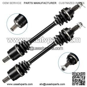 Pair CV Axle Shaft Rear Left Right For Honda Foreman Rubicon 500 2015-2017 4x4 (For: Honda)