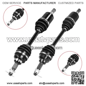 CV Axle Shafts Front Left Right Fits Honda Foreman 450 TRX450 1998 1999 - 2004 (For: Honda)