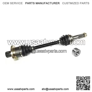 Rear Left CV Axle & Wheel Bearing for Yamaha, 2003-2008 Grizzly 660 4x4