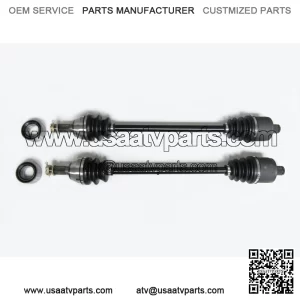 Set of Rear Axles & Wheel Bearings for Polaris RZR XP XP 4 1000 14-15