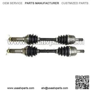 Pair of Front Axles for Yamaha Wolverine 350 4x4 2001-2005