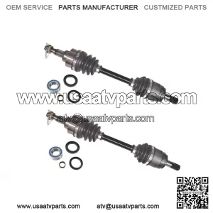 Front CV Axles & Wheel Bearing Kits for Honda Rancher 350 400 420 4x4