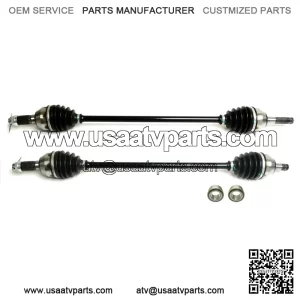 Front Axles with Bearings for Can-Am Maverick X3 XRS, 705401829, 705401830