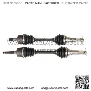 Pair of Front Axles for Yamaha Grizzly 660 4x4 2002