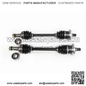 Set of Front Axles & Bearings for Arctic Cat 450 500 550 650 700 1000