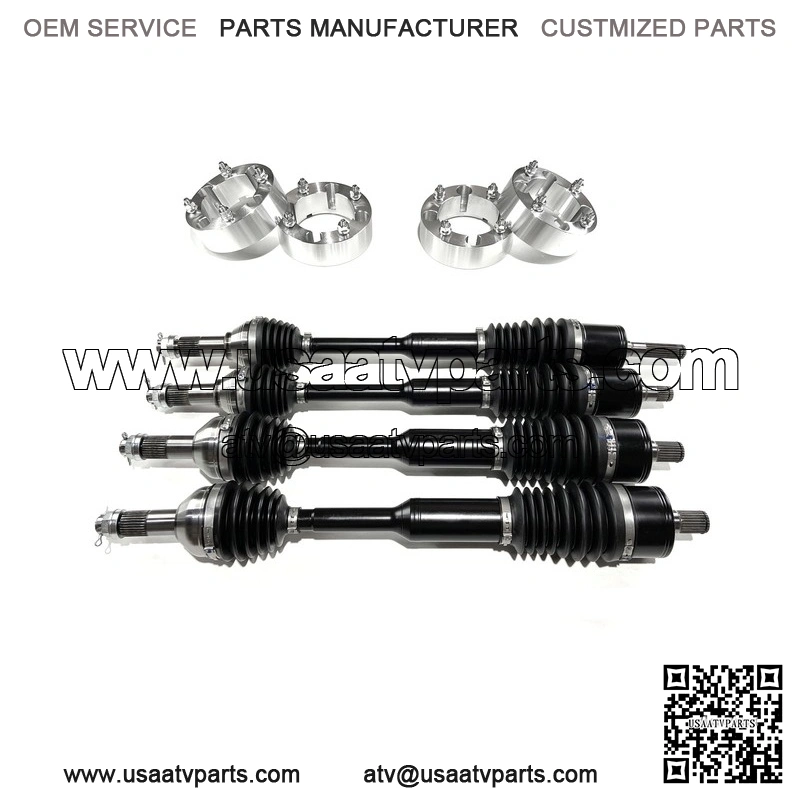 Axles Set with 2" Spacers for Can-Am Defender HD8 & HD10 UTV