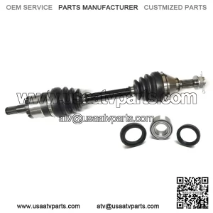 Front Left Axle & Wheel Bearing Kit for Kawasaki Brute Force 750 08-11