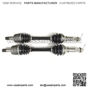 Pair of Front Axles for Yamaha Grizzly, Bruin, Kodiak, & Wolverine 4x4