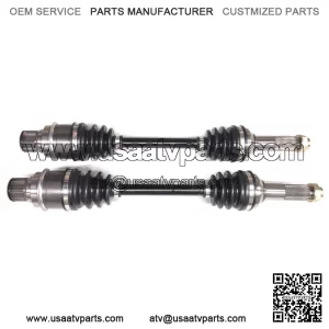 Pair of Rear Axles for Yamaha Grizzly 350 400 450 / Kodiak 400 450 4x4