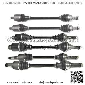 Set of CV Axles for Polaris, 2010-2016 Ranger 800 6x6, Front Middle Rear