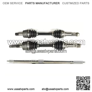 Axle Set for Yamaha Kodiak 450 2003-2004 YFM450, Set of 3