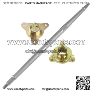 Polaris Scrambler 500 2X4/4X4 2005-2012 Rear Axle Shaft Brake Disc Sprocket Hubs