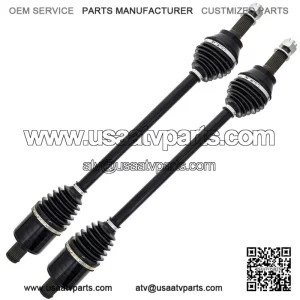 Front CV Axle Half Drive Shaft for Polaris Ranger 1000 Crew, Part No. 1337122 (2 Pack)