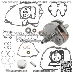 Engine Rebuild Kit for Honda TRX400EX (1999-2004)  Includes Crankshaft, Piston & Gaskets
