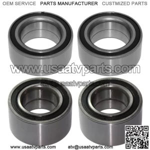 Set of 4 Ball Bearings for Polaris RZR S 800 EFI 2010-2014 Front & Rear