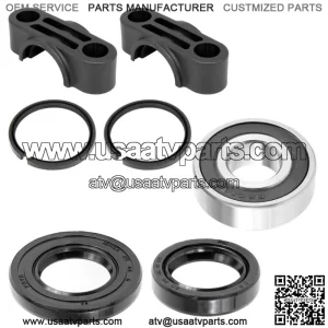 Steering Stem Bushing Bearing Seal Kit for Yamaha Raptor 660R YFM660R 2001-2005