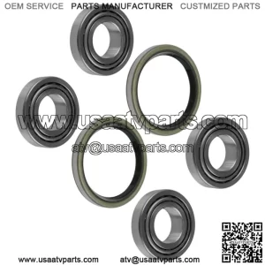 Caster Bearings & Seals Kit For Scag Cheetah 61" Deck Zero-Turn Mower 2x