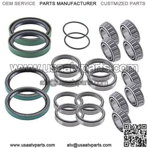 Polaris Magnum Big Boss front wheel bearings & seals kit 325 400 425 500