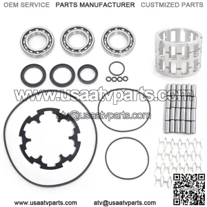 ATV Front Differential Roller Cage Bearing and Seal Kits for Polaris 850 1000 Scrambler 850 1000 Sportsman 2015-2017