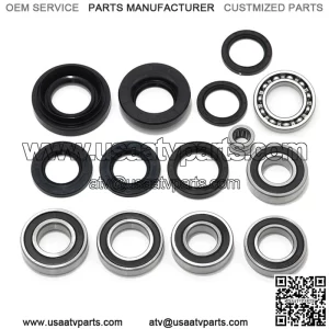 Rear Differential & Axle Bearings Seals Kit For Honda TRX500 Foreman 500 05-11 / Foreman Rubicon 500 05-14