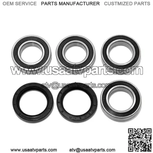 Rear Wheel Axle Bearings Seals Kit For Honda ATC250SX / Big Red 250 ATC250ES 1985