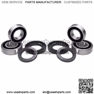 Both Front Wheel Bearing Seal Kits for 93-00 Honda FourTrax 300 TRX300 2x4 (For: Honda)