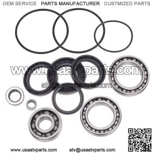 Rear Axle Wheel Bearings and Seals Kit for Honda FourTrax 300 TRX300 1988-2000 (For: Honda)