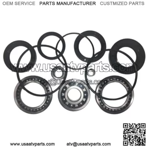 REAR DIFFERENTIAL BEARING & SEAL KIT HONDA FOURTRAX TRX300FW 1988-2000 4WD 2WD (For: Honda)