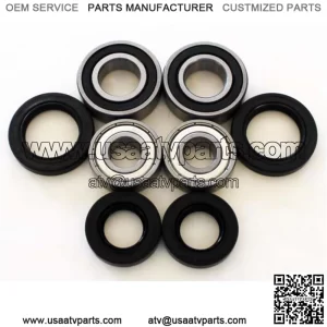 1988 1989 1990 Honda TRX300 300 Fourtrax 300 2X4 Front Wheel Bearings & Seals X2 (For: Honda)