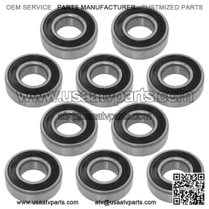 6204-22-2RS 6204/22 2RS 6204-22 RS Rubber Sealed Ball Bearings 22x47x14