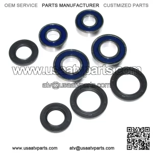 2004-2017 Yamaha Yfz450 Yfz450r All Balls Front Wheel Bearings (2) 25-1044 NEW