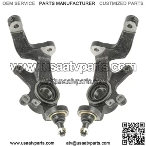 Front Left and Right Wheel Knuckle fits Yamaha Rhino 660 YXR660F 4X4 2004 - 2007 (Fits: Yamaha Rhino 660)