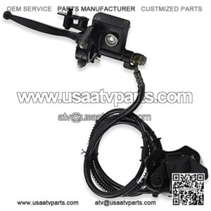 Left Hydraulic Brake Master Cylinder Caliper for Chinese Taotao Roketa Sunl 50cc 90cc 110ccc 125cc Go-Kart Dune Buggy Quad ATV Dirt Bike Kinroad