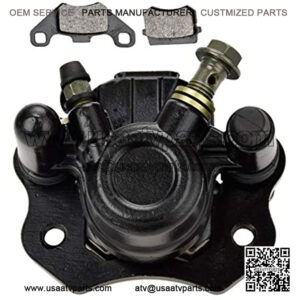 Chinese ATV Rear Brake Caliper for 50cc 70cc 90cc 110cc 125cc 150cc 200cc Coolster Taotao Kazuma Roketa Sunl Four Wheeler Kinroad Trailmaster XRX 150 250 GT Tomberlin Crossfire
