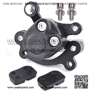 Disc Brake Caliper Replaced Pad for 97cc 2.8HP DB30 Doodle Bug Mini Dirt Bike Moto Classic Electric Razor MX500 Mini Bike 33cc 43cc 47cc 49cc Mini Moto ATV Gas Scooter Kids Dirt Pocket Bike