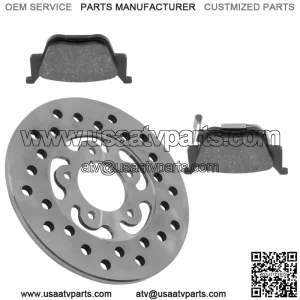 43250-HN8-003 43251-HN8-B01 43251-HR6-MF1 Rear Brake Disc w/ Brake Pad for Honda