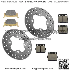 Front Brake Disc w/Front Rear Pads for Honda 45251-HP5-A51 06435-HN8-016