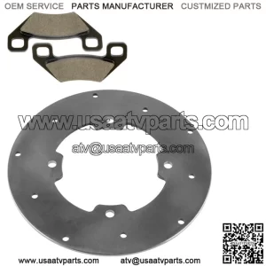 Front left or Right Brake Disc w/Pads For Arctic Cat TRV 700 GT 2012
