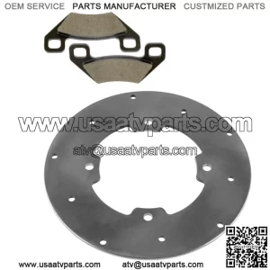 Front left or Right Brake Disc w/Pads For Arctic Cat WILDCAT X 2013-2014