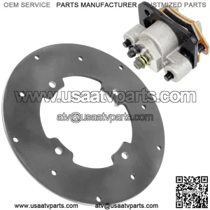 Front left or Rear Brake Disc w/Caliper For Arctic Cat TRV 700 2013-2015