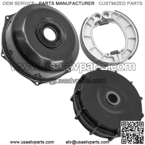 43620-HR3-A20 40520-HP0-A00 Rear Brake Drum w/Brake Shoes For Honda