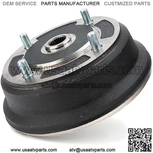 Front Brake Drum Compatible with Kawasaki Mule 3000 3010 3020 4000 4010 Replaces 41038-0034 41038-7501 41038-1345