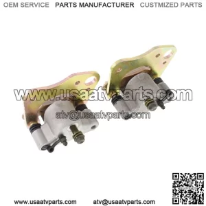 Front Brake Calipers For Polaris Ranger 500 700 EFI LE XP TM 05-07 With Pads ATV