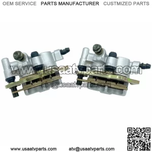 Front Left Right Brake Calipers & Pads for Kawasaki Teryx 800 KRF800 2014-2019 (For: More than one vehicle)