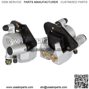 Front L/R Brake Calipers W/Pads For Kawasaki Prairie 360 KVF360 2003-2013 NEW