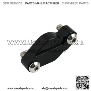 Aluminum Parking Brake Cover Plate For Yamaha 700 YFM700 2013-2023 Black (For: More than one vehicle)